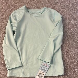 Light Blue Toddler Long Sleeve Rash Guard